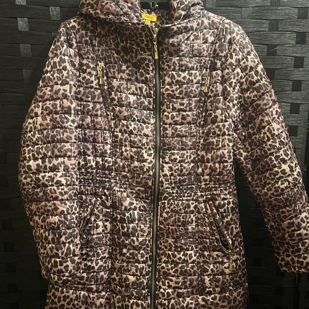 Daisy Animal Print Jacket